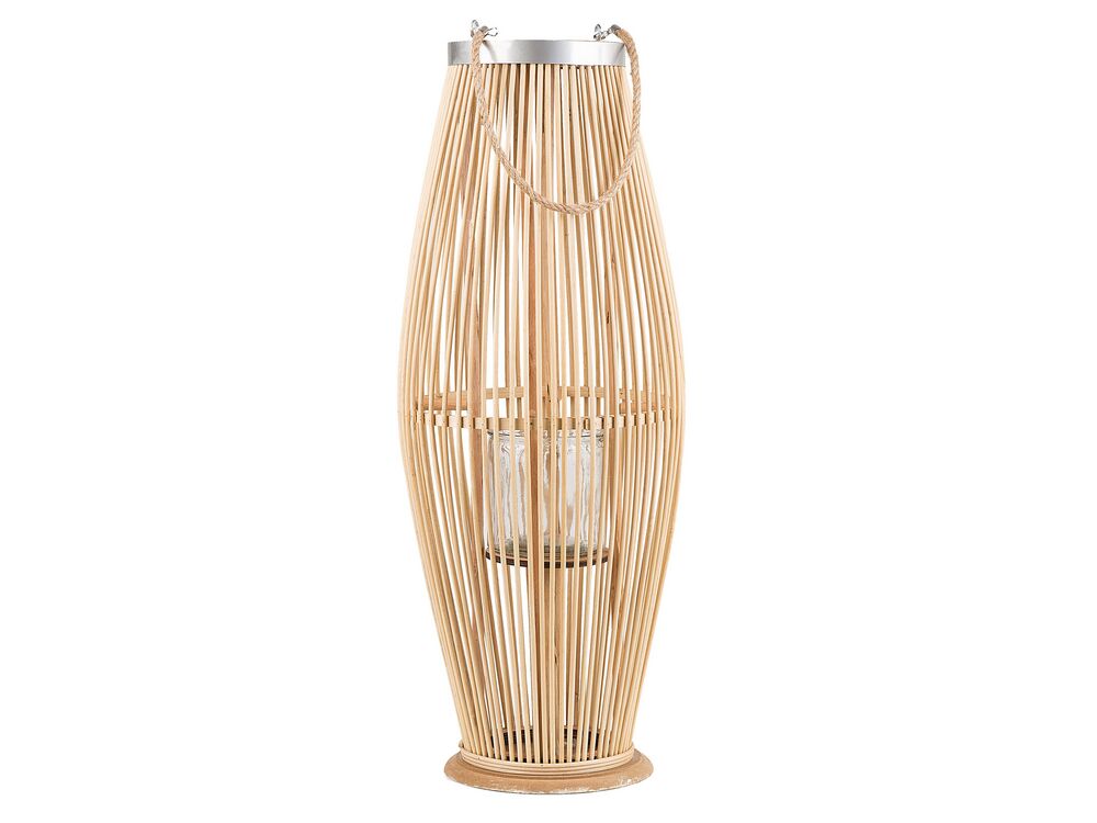 Lyhty TAHITI 72 cm Bambu Luonnonväri