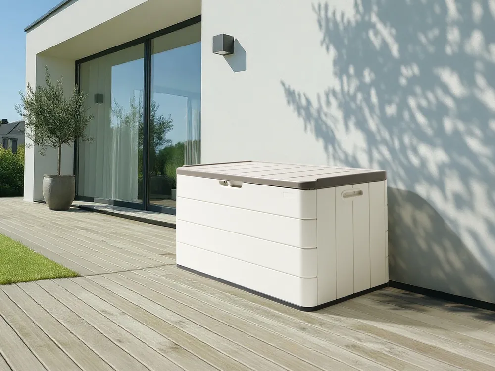 Storage Box MILIES 116 cm 60 cm White_1013680