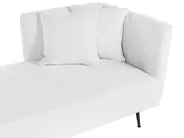 Right-Hand Chaise Longue RIOM Fabric White_877308
