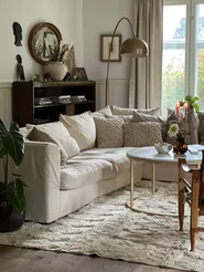 Rug DIDIM Beige 160 x 230 cm Cotton_829097
