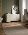 Senkki 3 ovella KORVO Vaaleanbeige