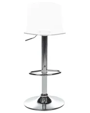 Set of 2 Bar Chairs IMOLA Swivel Transparent_915129