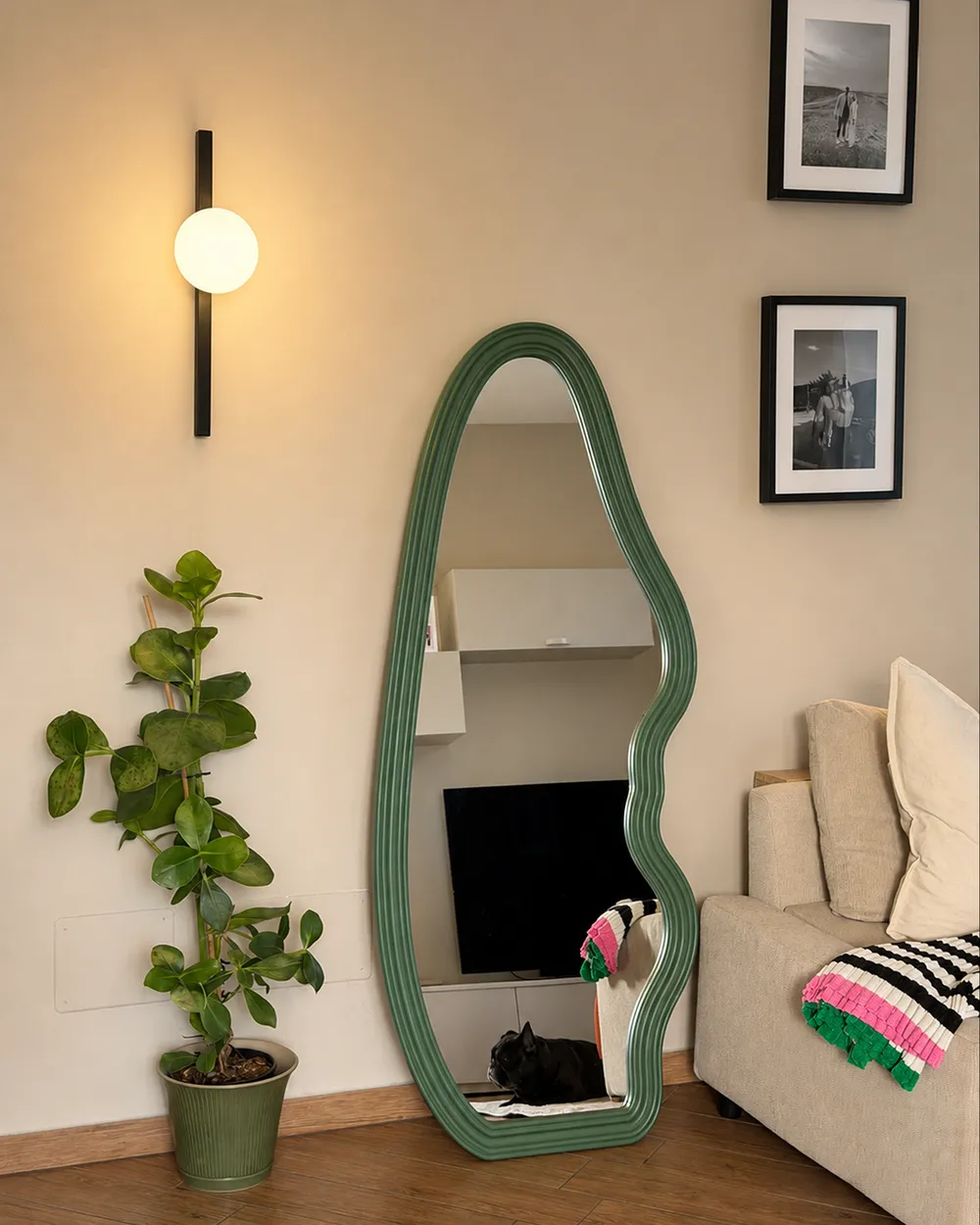 Wall Lamp ISABELLA Metal Black_1159136