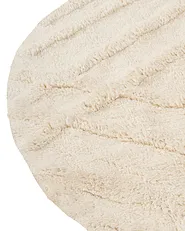 Kids Rug TURTUK  Light Beige ø 120 cm Cotton_1135366