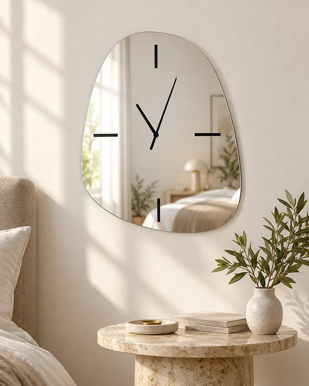 Wall Clock ALMANSA Silver_1173726