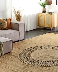Matta BOGAZOREN Beige 300 x 400 cm Jute_1187839
