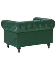 Armchair CHESTERFIELD Velvet Emerald Green_1038746