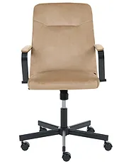 Kontorsstol CAROGA Sammet Beige_1144181
