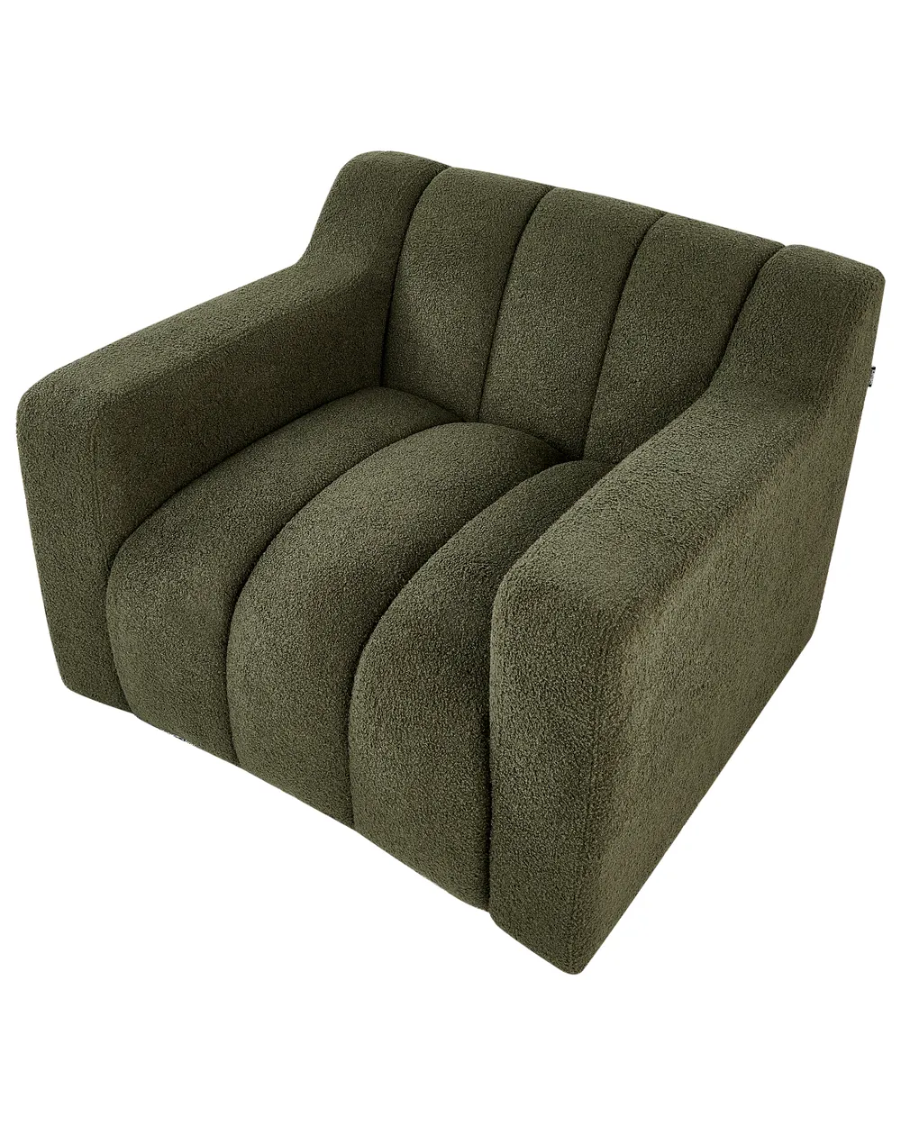 Armchair AGERUP Boucle Dark Green_959555