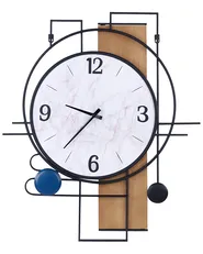 Wall Clock TAVEL 60 cm Multicolour_892141