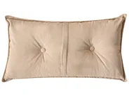 Corner Sofa 3 Seater DOLVA Corduroy Beige Left Hand_985900