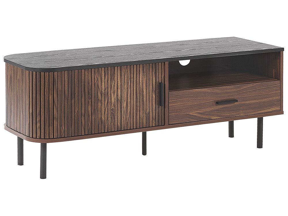 TV Stand JOSE Dark Brown