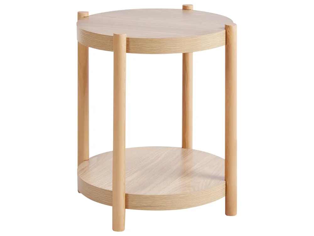 Side Table CONNELL Light Brown