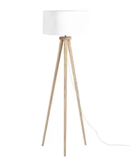 Golvlampa NITRA Ek Vit_876887