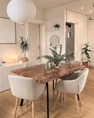 Extending Dining Table HARLOW Dark Brown 140/180 cm 90 cm_883393
