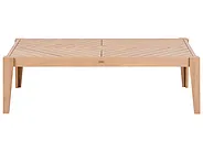 Trädgårdssoffbord RIVELLO 123 cm 68 cm Akaciaträ Ljusbrun_1155847