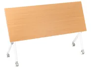 Foldable Office Desk BENDI 160 cm 60 cm Brown_1030706