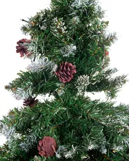Joulukuusi LED-valo PALOMAR 210 cm Vihreä_813120
