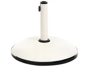 Parasollfot CANZO Rund Vit 25 kg_1066059