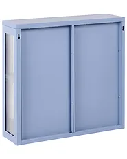 Seinäkaappi HARLYN 60 cm Metalli Sininen_1160877