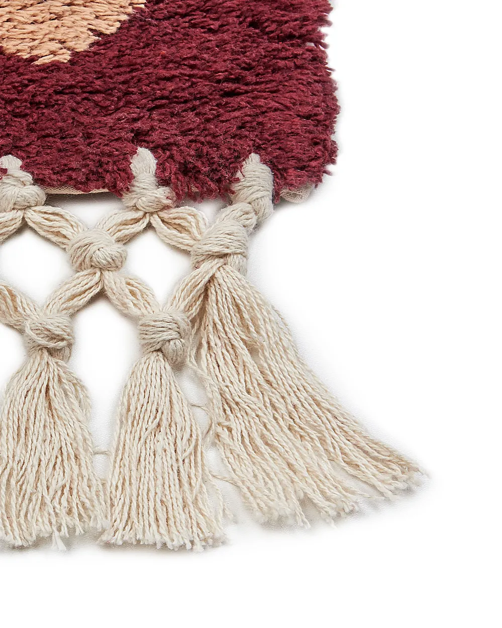 Rug SIIRT Red 160 x 230 cm Cotton_839609
