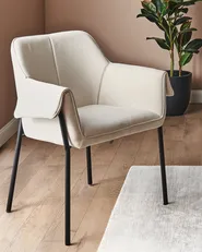 Armchair ARLA Fabric Light Beige_876830
