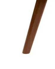 Set of 2 Bar Stools CANDO Brown_1065015