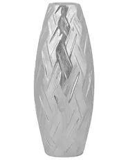 Dekorationsvas ARPAD 33 cm Stengods Silver_733678