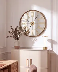 Veggklokke CAMPREMY 56 cm Gull_1146686