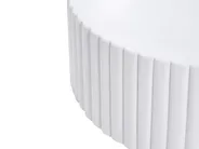 Soffbord POZZA 117 cm 117 cm Vit_1073711