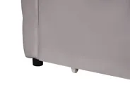 Dagbädd med förvaring MARRAY Sammet Ljusgrå 90 x 200 cm_1069222