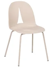 Sett med 2 hagestoler BOLGHERI Uten armlener Beige_1188113