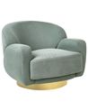 Armchair LEJRE Fabric Light Green