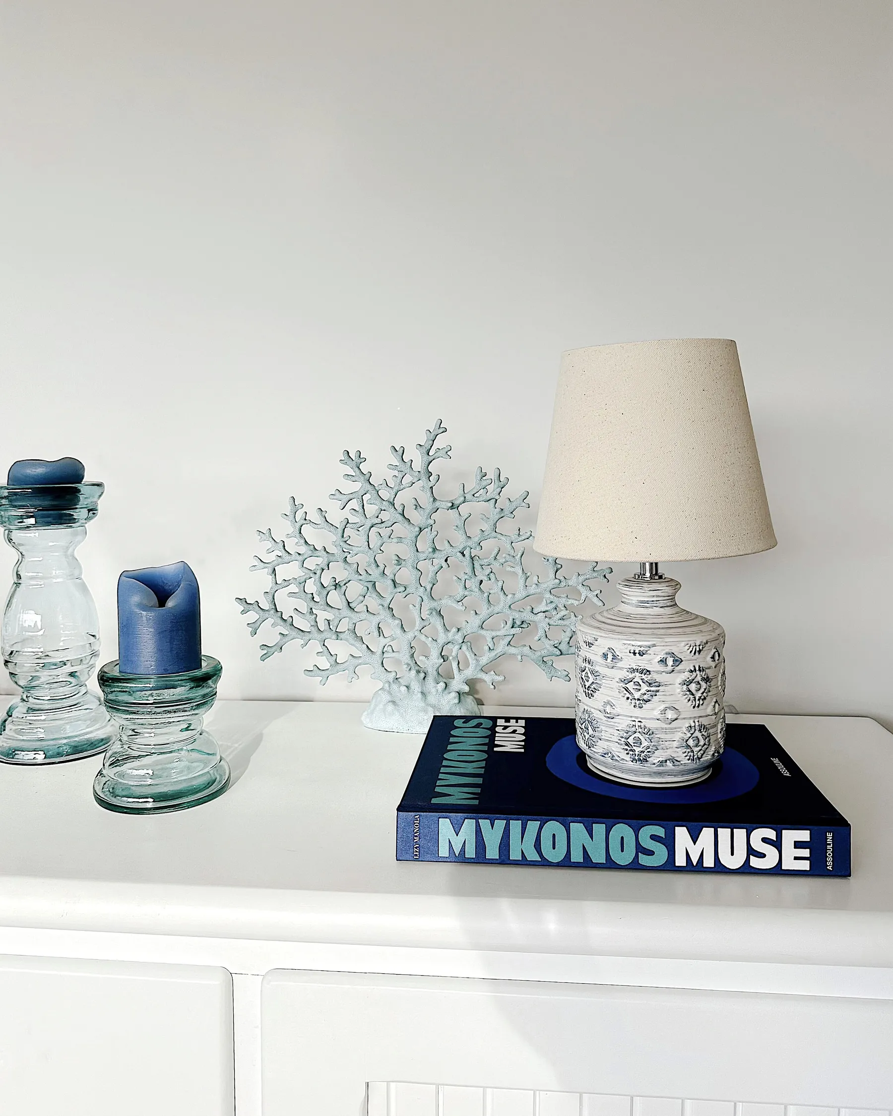 Table Lamp ROSANNA Ceramic Beige_731508