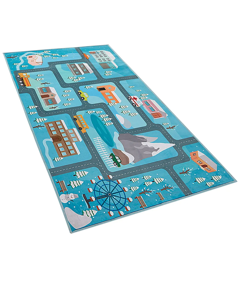 Kids Rug KIGI Blue 80 x 150 cm_798348