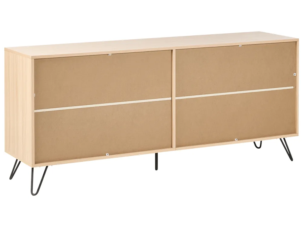 6 Drawer Chest CARDIGAN Light Brown_979225