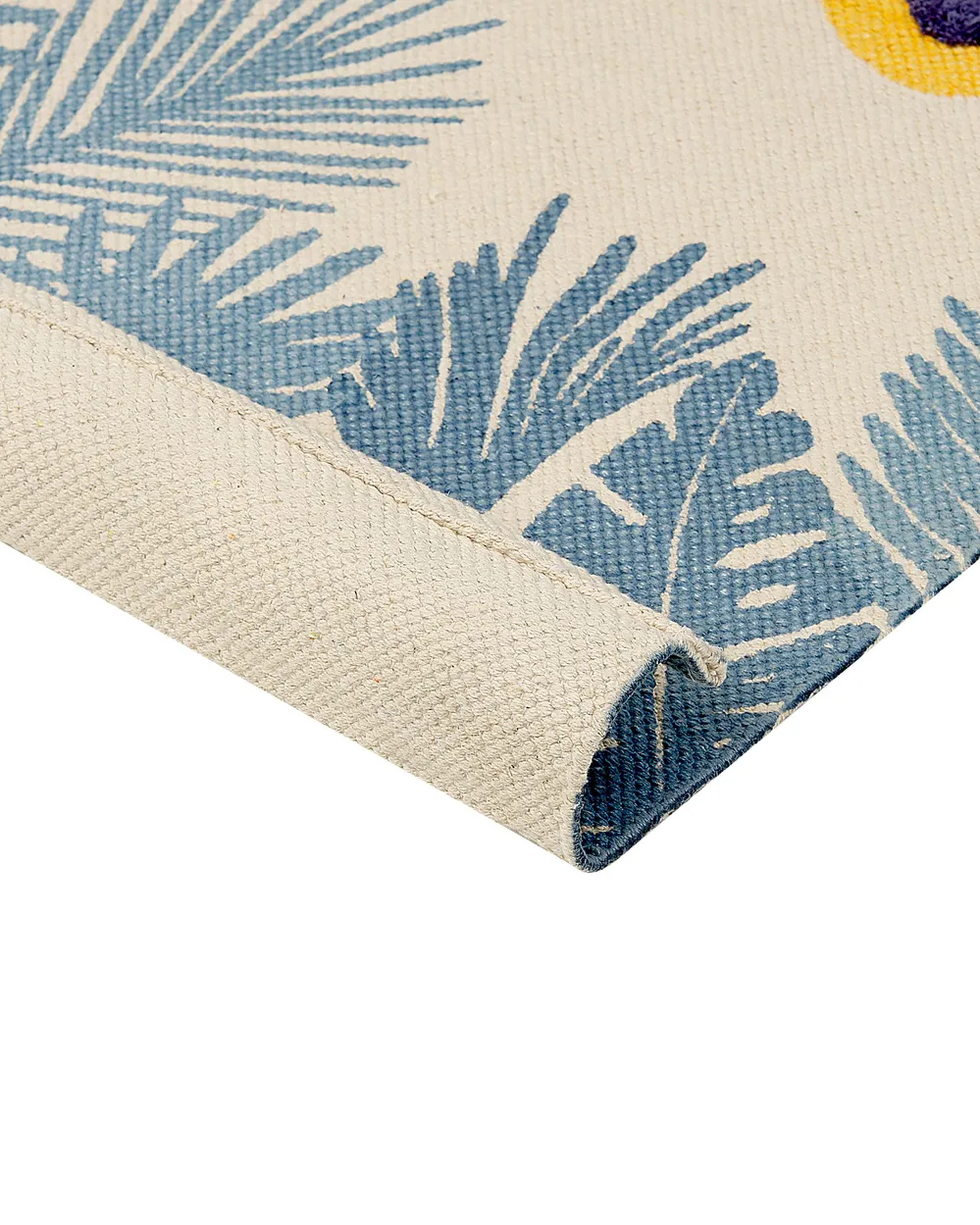 Kids Rug LUAS Multicolour 80 x 150 cm Cotton_866787