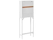 Bathroom Cabinet OKARCHE Bamboo Wood 63 cm White_1031668