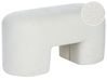 Upholstered Bench DECORAH Boucle White