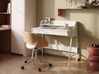 Home Office Desk with Hutch BROXTON 77 cm 46 cm White