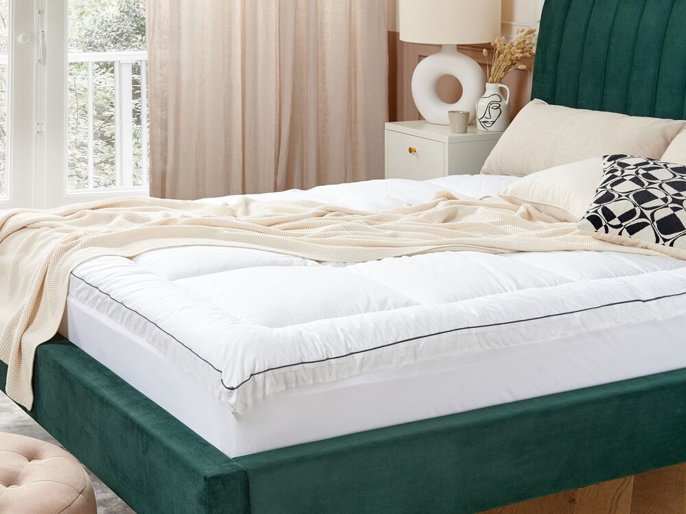 Polyester overmadrass MULHACEN 160 x 200 cm