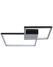 LED Ceiling Lamp OKSU Metal Black_815567