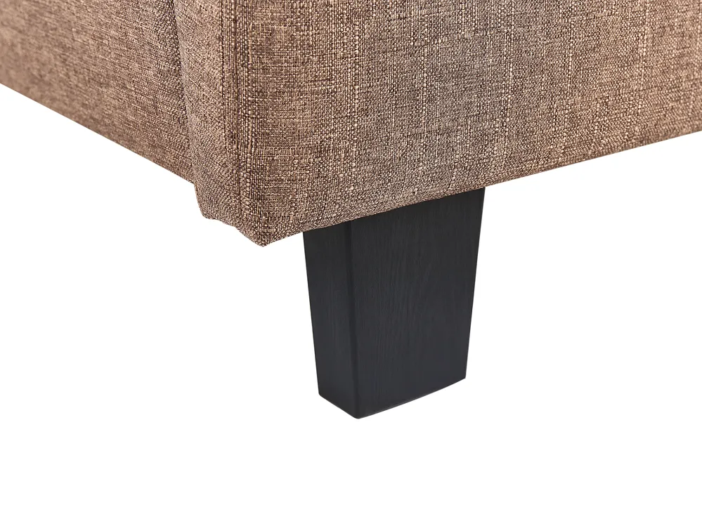 Waterbed Fabric LA ROCHELLE 180 x 200 cm (EU Super King) Brown_845008