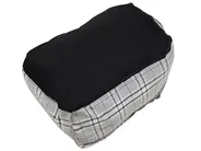 Bean Bag 200 L DROP LINEN 63 cm 75 cm Grey_708875