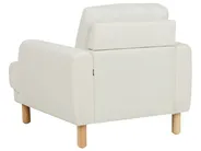 Living Room Set 4 Seater TUVE Fabric Off-White_911604