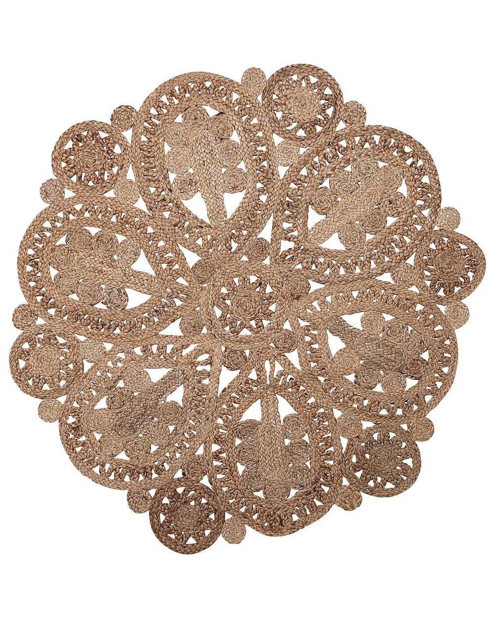 Matta BUCAK Beige ø 120 cm Jute