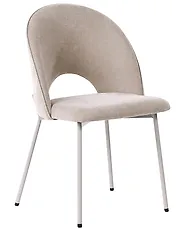 Ruokatuolisetti 2 kpl COVELO Chenille Beige_1168824