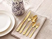 30-Piece Cutlery Set GARGANELLI Gold_1184537