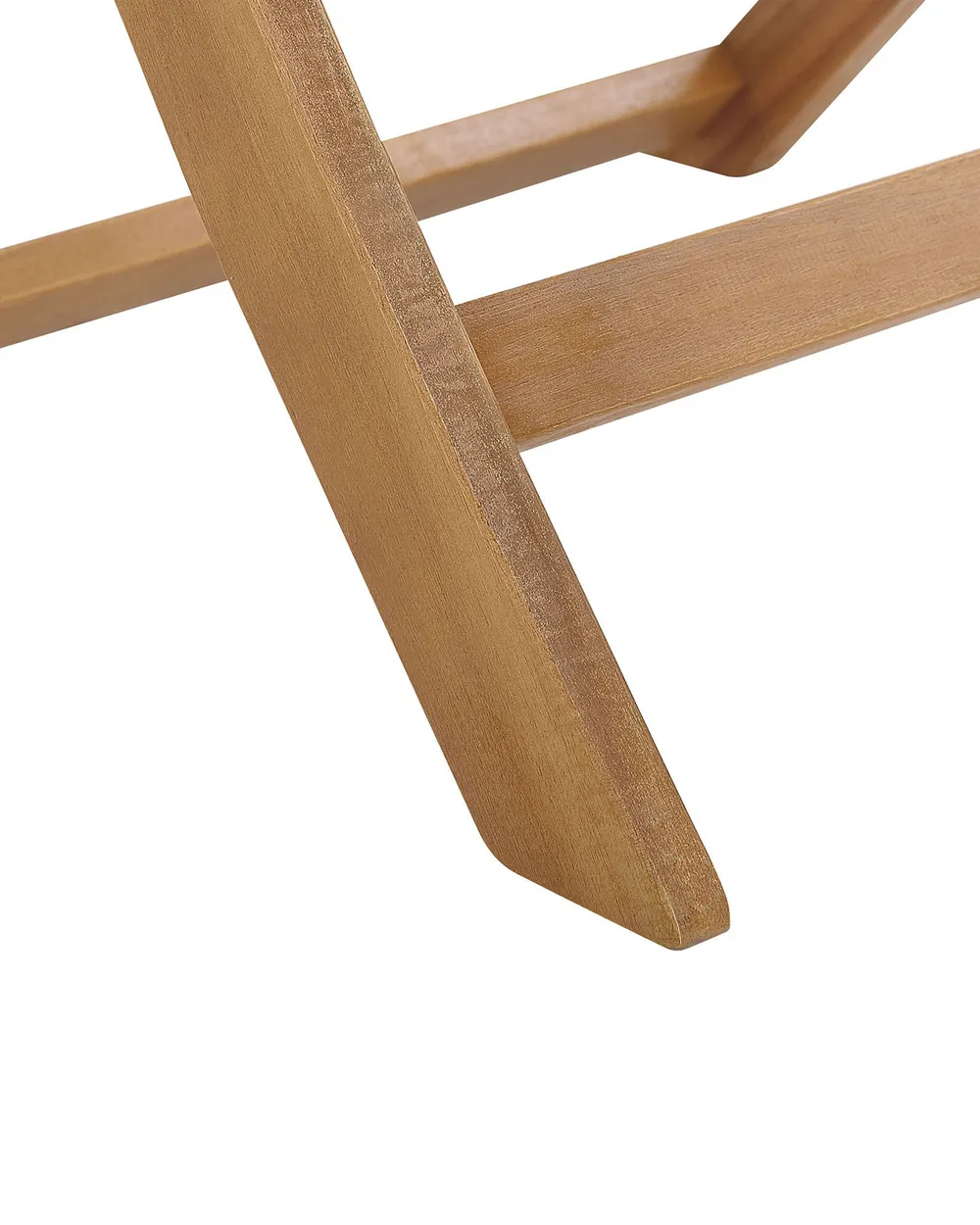 Set of 6 Garden Chairs TOLVE Acacia Wood Brown_784152