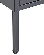 Vitriini FOXTON 80 cm Metalli Musta_850357